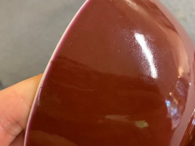 Paire de bols en porcelaine de Chine en rouge de rubis monochrome, marque et époque de Guangxu — photo 7
