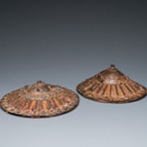 Paire de boucliers ottomans de type kalkan, la Turquie, 17/18ème — photo 2