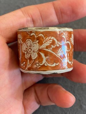 Paire de bouteilles de forme hexagonale en porcelaine de Chine famille verte, Kangxi — photo 22