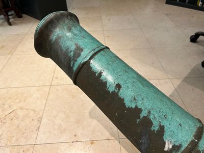 Paire de canons en bronze, Italie, Venise, 17/18ème — photo 5