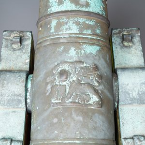 Paire de canons en bronze, Italie, Venise, 17/18ème — photo 17