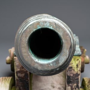 Paire de canons en bronze, Italie, Venise, 17/18ème — photo 10