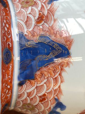 Paire de rafraichissoirs en porcelaine de Chine de style Imari, Qianlong — photo 8