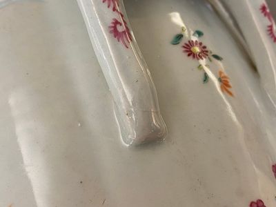 Paire de rafraichissoirs en porcelaine de Chine famille rose, Qianlong — photo 12