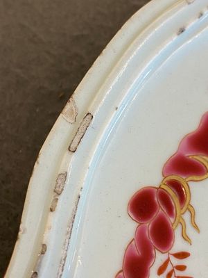 Paire de supports de terrines 'Bouddha' en porcelaine de Chine famille rose, Qianlong — photo 18