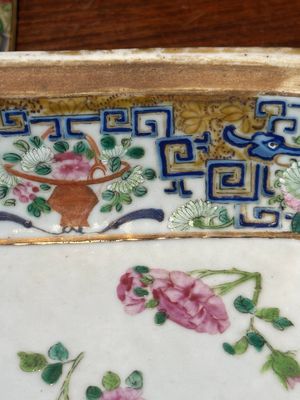 Paire de terrines couvertes en porcelaine de Chine famille rose monogrammées 'CSM', Jiaqing — photo 15