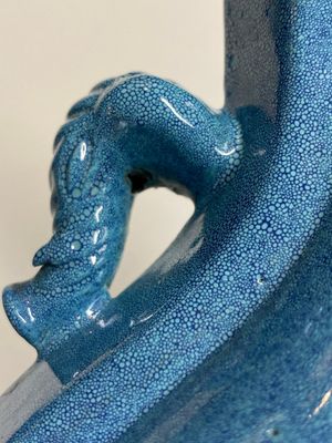 Paire de vases en porcelaine de Chine à émail œuf de rouge-gorge, 18/19ème — photo 8