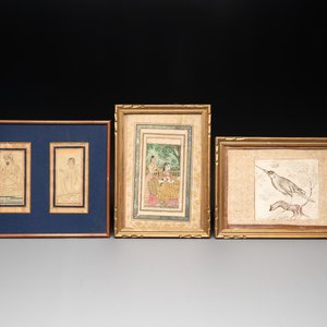 Persian school, water colour on paper, 17/19th C. — photo 1