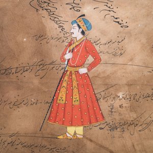 Perzische en Indische school: acht miniaturen met figuratieve voorstellingen en drie portretminiaturen, 19/20e eeuw — foto 25