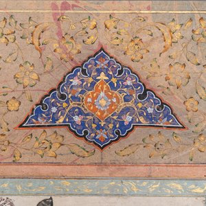 Perzische school, miniatuur: 'Haji Bektash Veli', gouache met goud opgehoogd op papier, 19e eeuw — foto 6