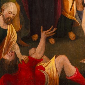 Pieter Claeissens the Elder (Bruges, 1499-1576): 'The Betrayal of Christ', oil on panel, 16th C. — 照片 4