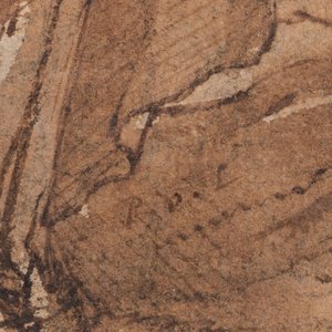 Pieter (Peter) van Lint (Anvers, 1609-1690): 'Sainte Anne trinitaire', encre et lavis sur papier — photo 9