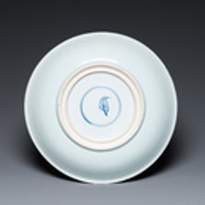 Plat en porcelaine de Chine famille verte à décor de carpes, Kangxi — photo 2