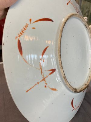 Plat en porcelaine de Chine famille verte à décor de dragons, 19ème — photo 10