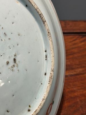 Plat en porcelaine de Chine wucai de type ko-sometsuke pour le Japon, Tianqi — photo 9