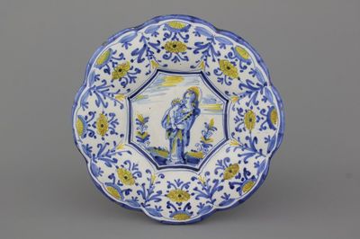 Plat exceptionnel lobé, Haarlem, 17e