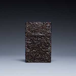Porte-cartes en écaille de tortue de Canton, Chine, 19ème — photo 2