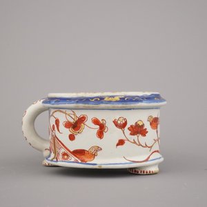 Porte-huilier-vinaigrier rare en faïence de Delft doré, Pieter Adriaensz Kocx, De Grieksche A, 1705-1720 — photo 13