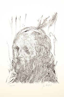 "Portefeuille d'art Acacia", 5 lithographies sur le thème de la Franc-Maçonnerie, 1984
