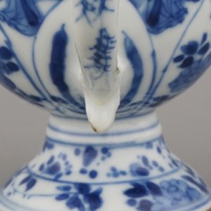 Pot à moutarde en porcelaine de Chine, bleu et blanc, Kangxi, env. 1700 — photo 11