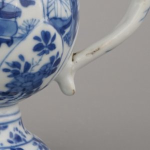 Pot à moutarde en porcelaine de Chine, bleu et blanc, Kangxi, env. 1700 — photo 10