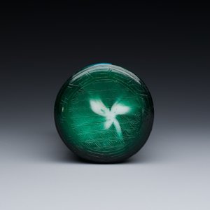 Pot à pinceaux en verre de Pékin à quatre couleurs, Chine, Qianlong — photo 7
