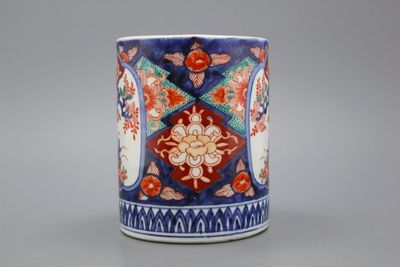Pot à pinseaux décor Imari, Japon, 19e