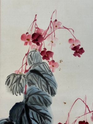 Qi Baishi 齊白石 (1864-1957): 'Butterfly and flowers', ink and colour on paper, dated 1928 — foto 9