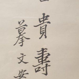 Qian Huian (1833-1911), inkt en kleur op papier, 19e eeuw: 'Fugui shoukao, naar Wen Anguo' — foto 13