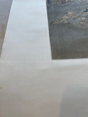 Qian Huian 錢慧安 (1833-1911): 'Playing boys', ink and colour on silk, 19/20th C. — foto 17
