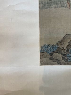 Qian Huian 錢慧安 (1833-1911): 'Playing boys', ink and colour on silk, 19/20th C. — foto 6