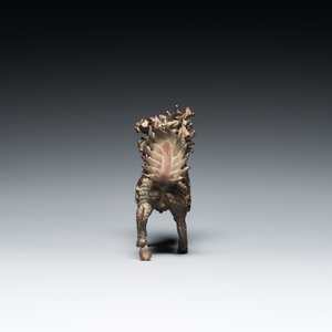 Qilin en bronze, Chine, probablement Kangxi — photo 5