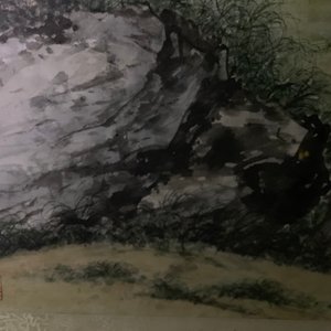 Qiu Qiyun, He Dunren, Chen Shoumei (China, 20th C.): three framed works, ink and color on paper — 照片 27