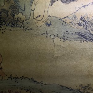 Qiu Qiyun, He Dunren, Chen Shoumei (Chine, 20ème): trois oeuvres encadrées, encre et couleurs sur papier — photo 19