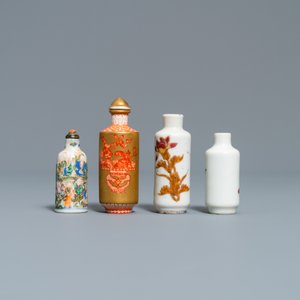 Quatorze tabatières en porcelaine de Chine, 19/20ème — photo 10