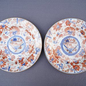 Quatre assiettes en porcelaine de Chine de style Imari, Kangxi — photo 5