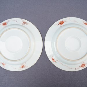 Quatre assiettes en porcelaine de Chine de style Imari, Kangxi — photo 6