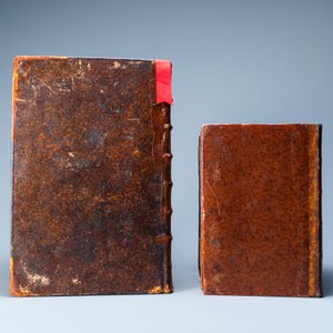 Quatre boîtes formées d'un ensemble de livres en trompe-l'oeil, France, 20ème — photo 14