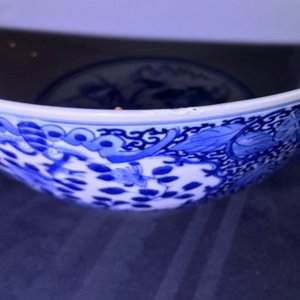 Quatre bols en porcelaine de Chine bleu et blanc, famille rose et de style Imari, 18/19ème — photo 23