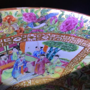 Quatre bols en porcelaine de Chine bleu et blanc, famille rose et de style Imari, 18/19ème — photo 43
