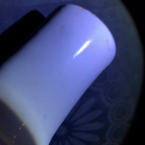 Quatre bouteilles et deux pots de pharmacie en faïence de Delft bleu et blanc, 18ème — photo 9