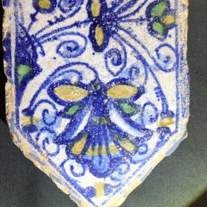 Quatre carreaux de la chapelle de Fère-en-Tardenois, atelier de Guido Andries, Anvers, vers 1530 — photo 10