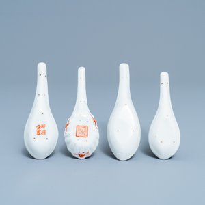 Quatre cuillères en porcelaine de Chine, 19/20ème — photo 3