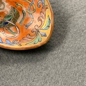 Quatre cuillères en porcelaine de Chine Bencharong pour le marché thai, 19ème — photo 6