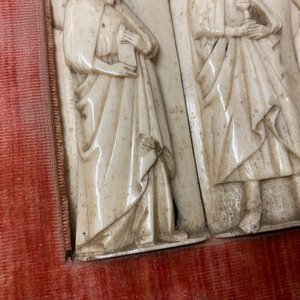 Quatre panneaux en os sculpté, atelier d'Embriachi, Italie, 15ème — photo 5