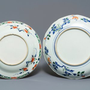 Quatre plats en porcelaine de Chine famille verte, Kangxi — photo 5