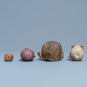 Quatre têtes en pierre sculptée, 17ème et après — photo 6