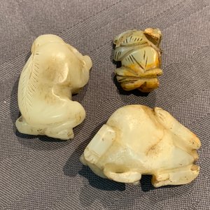 Quinze pièces diverses en jade sculpté, Chine, 19/20ème — photo 14