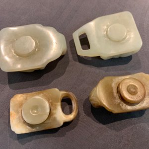 Quinze pièces diverses en jade sculpté, Chine, 19/20ème — photo 8