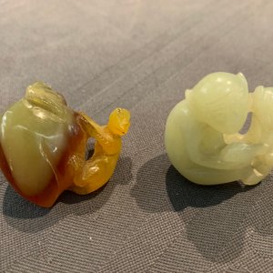 Quinze pièces diverses en jade sculpté, Chine, 19/20ème — photo 9